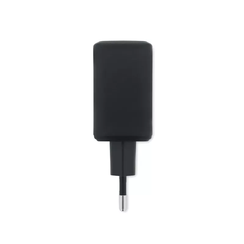 Ładowarka sieciowa GaN 65W USB-C i USB-A EXTEN - Czarny (MO2979-03)