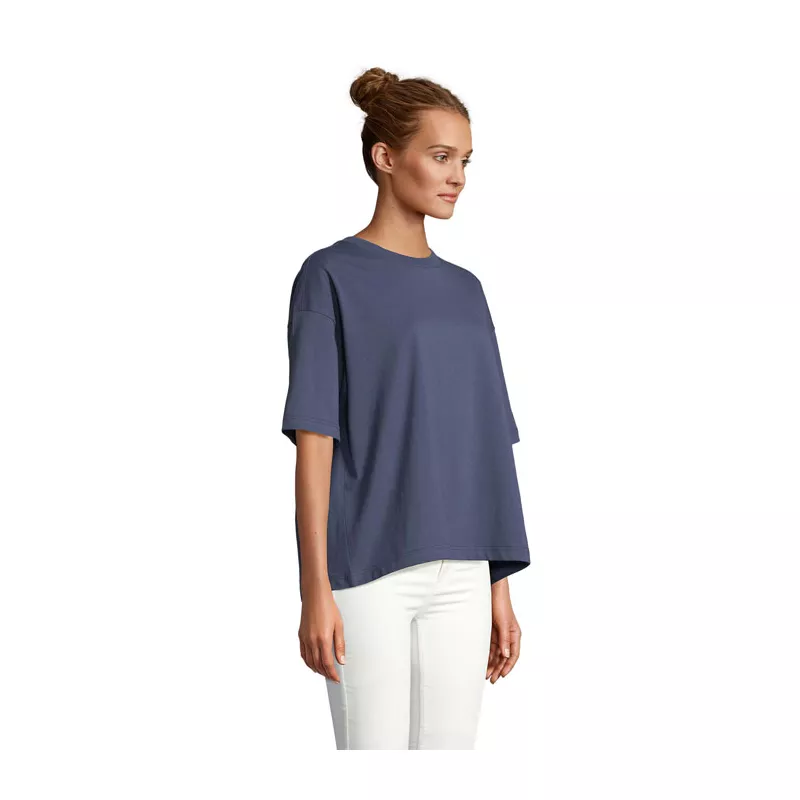 Koszulka damska oversize 180 g/m² Sol's BOXY WOMEN - Denim (S03807-DM)