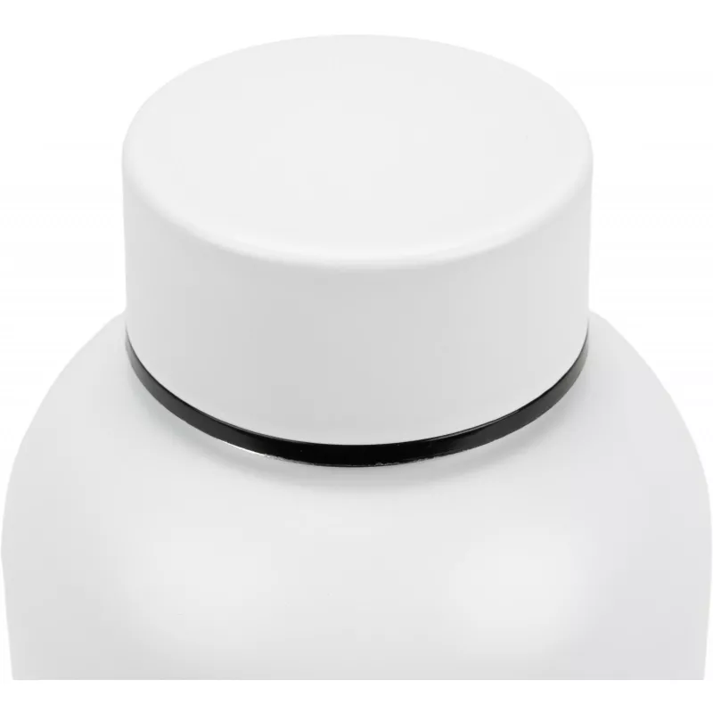 Butelka ze stali z recyklingu 700 ml CrisMa VERENA - biały (8481606)