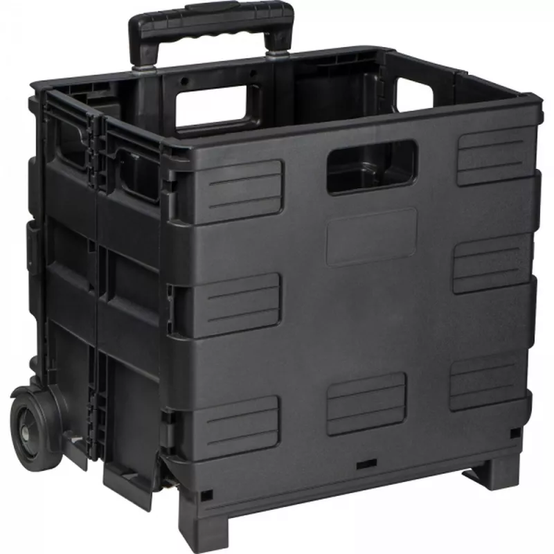 Wózek na zakupy składany KAREN - czarny (6386103)