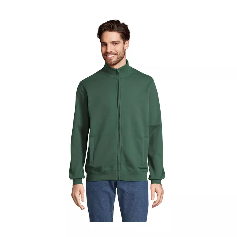 Bluza unisex rozpinana z kieszeniami Sol's COOPER - Ciemno-Zielony (S04240-BO)
