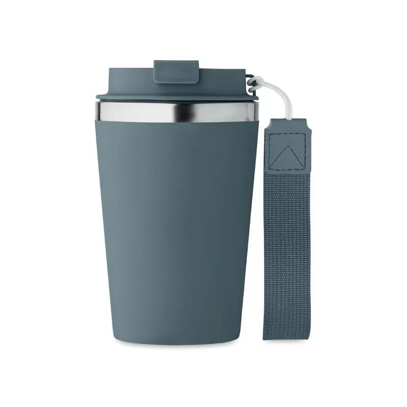 Kubek termiczny 350 ml z paskiem na nadgarstek TOPAZ - Petrol (MO2317-20)