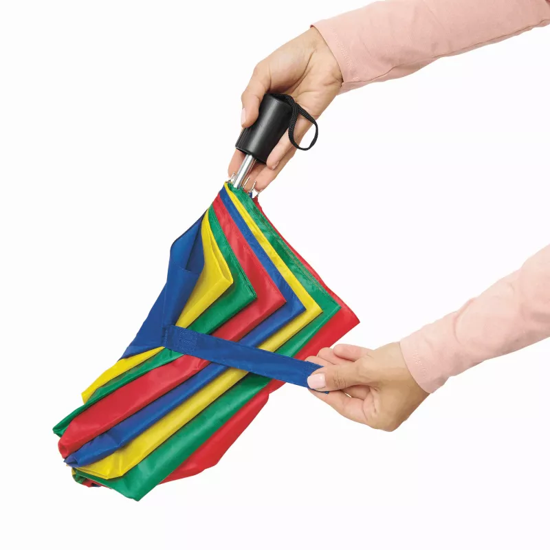 Parasol składany bez automatu REGULAR - czerwony, niebieski, zielony, żółty (56-0101115)