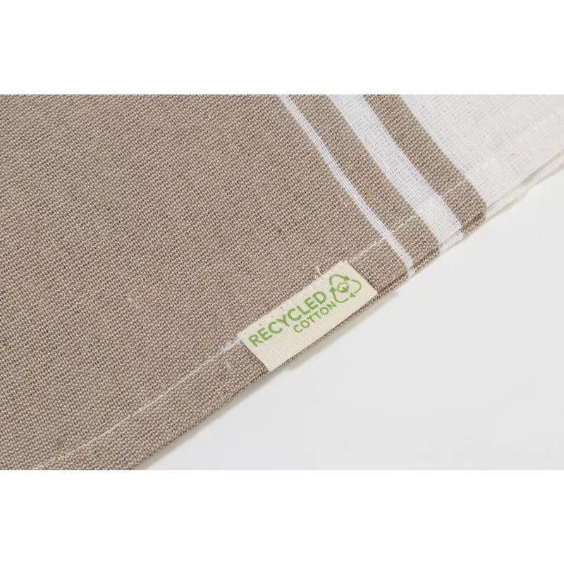 Cancun ręcznik plażowy z recyklingowanej bawełny - naturalny-a (AP800607-00)