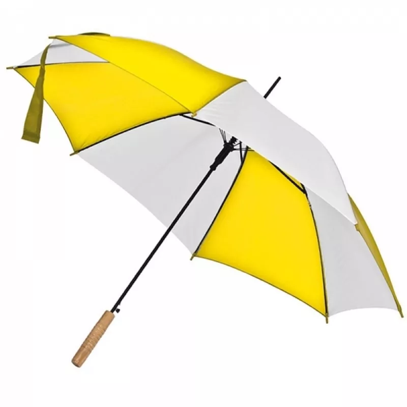 Parasol automatyczny Ø100 cm AIX-EN-PROVENCE - żółty (508508)