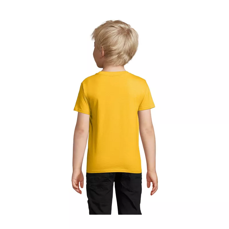 Koszulka dziecięca organiczna Sol's PIONEER KIDS - Dorado (S03578-GO)