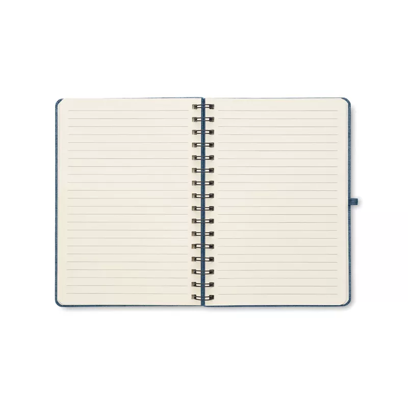 Notes A5 z podstawką 80 kartek w linię STRATA - Niebieski (MO2522-04)