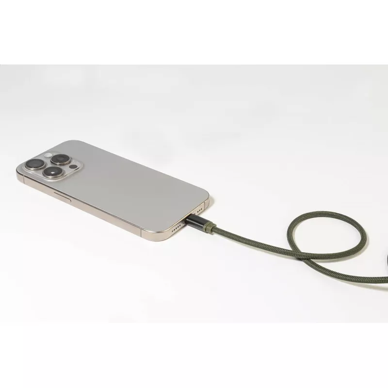 Magsle magnetický 60W kabel USB-C - ciemno zielony (AP864152-07A)