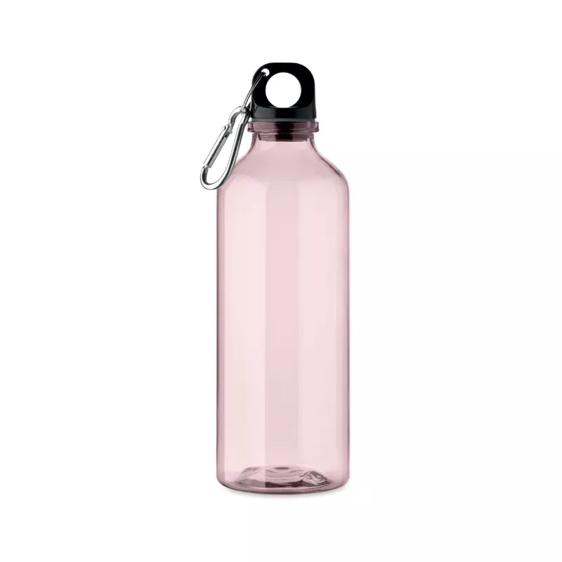 Butelka z RPET z karabińczykiem 500 ml MOSS RE500 - Przezroczysty Rózowy (MO2803-31)