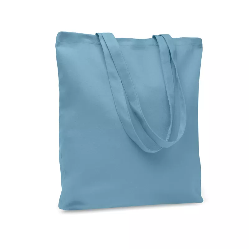 Torba bawełniana na zakupy 270 g/m² RASSA COLOURED - Petrol (MO6442-20)