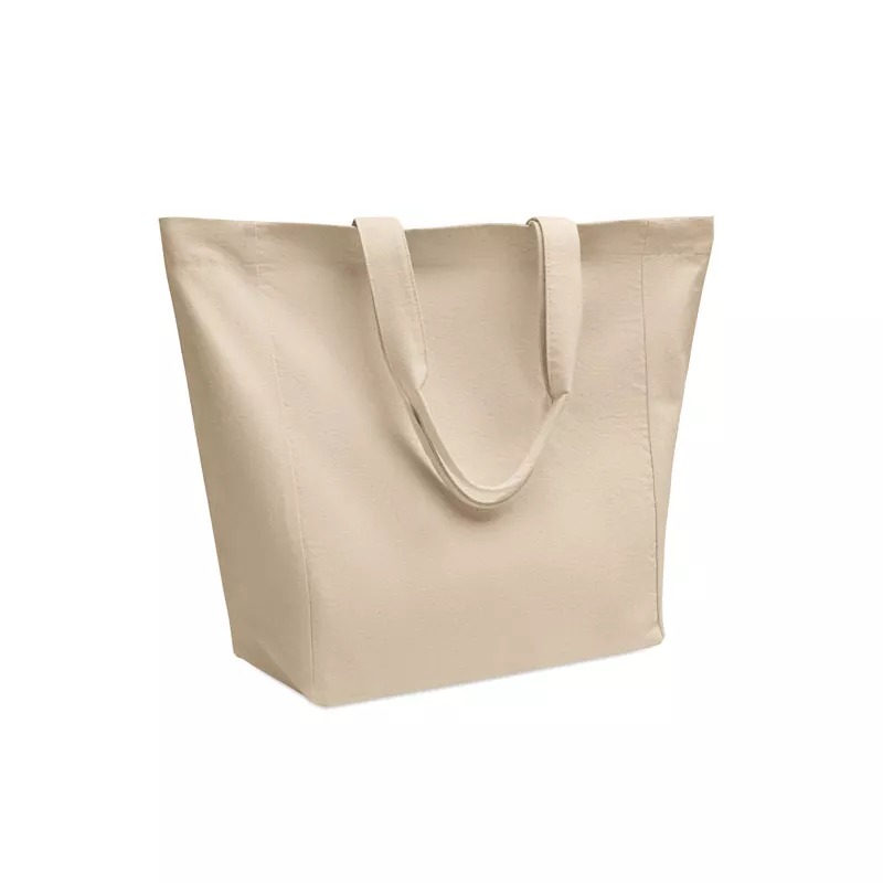 Torba bawełniana z klinem 220 g/m² PURI - Bezowy (MO2790-13)