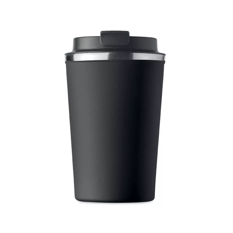 Kubek termiczny ze stali 350 ml BRACE - Czarny (MO6276-03)