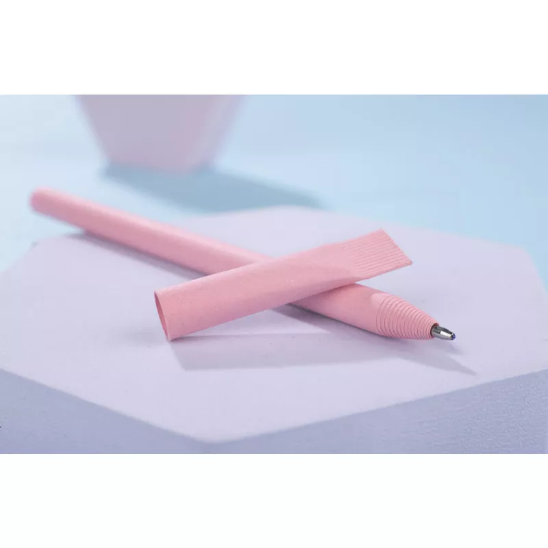 Długopis papierowy PINKO - różowy (19574-21)