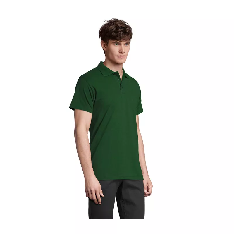 Koszulka polo męska piqué 210 g/m² Sol's SPRING II - Zielony Golf (S11362-GG)