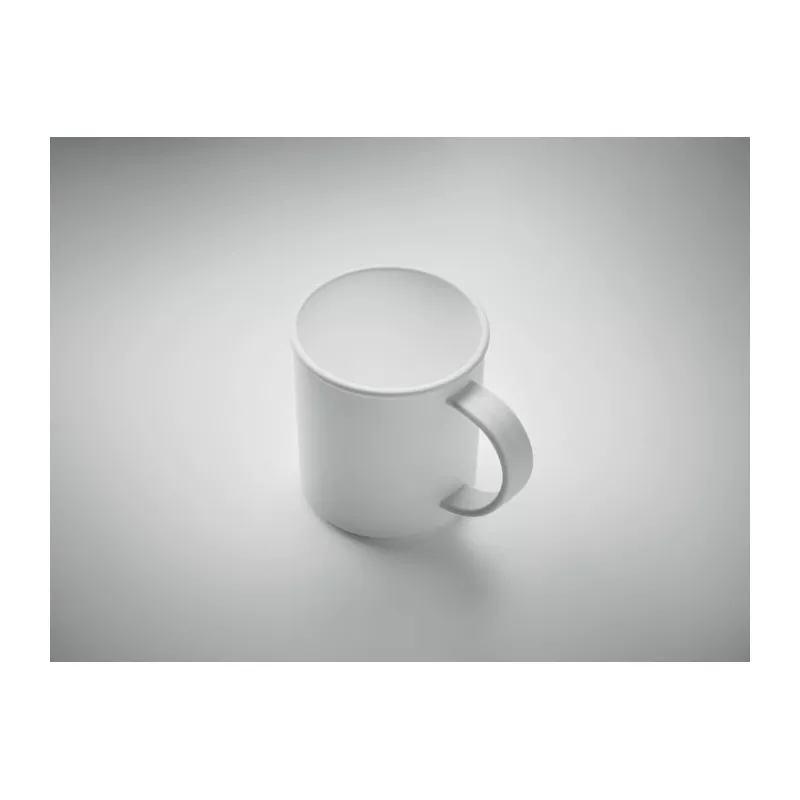 Kubek wielorazowy z PP 300 ml ALAS - Bialy (MO2148-06)