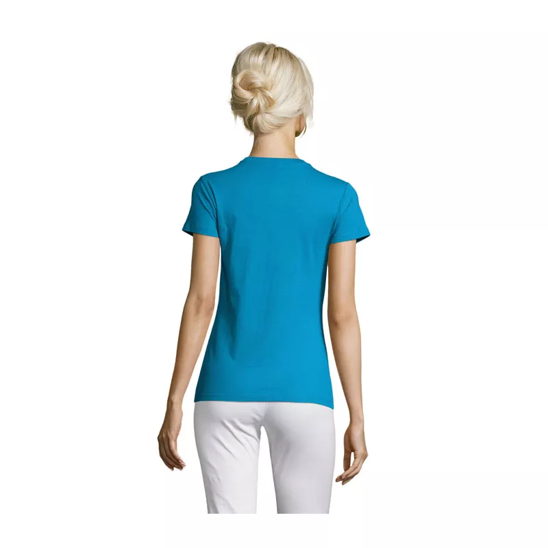 Koszulka damska dopasowana 150 g/m² Sol's REGENT WOMEN - Aqua (S01825-AQ)
