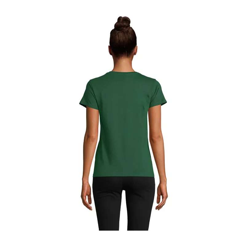 Koszulka organiczna 175 g/m² Sol's PIONEER WOMEN - Ciemno-Zielony (S03579-BO)