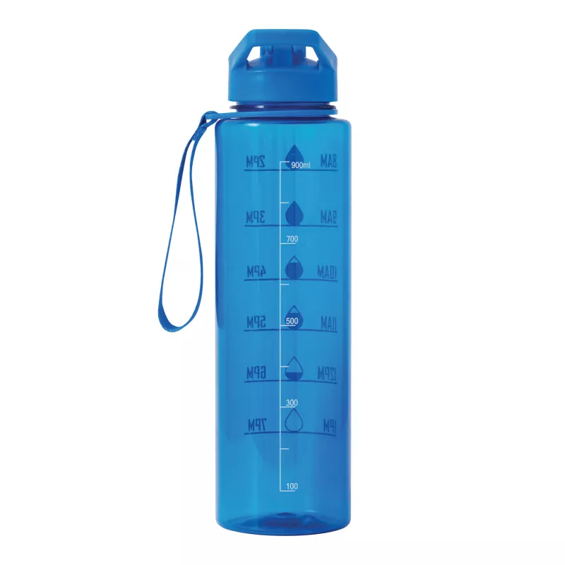 Sportowa butelka na wodę AQUA LEVEL - niebieski (56-0603187)