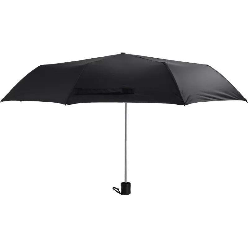 Parasol manualny rPET Ø98 cm NORTHAMPTON - czarny (433603)