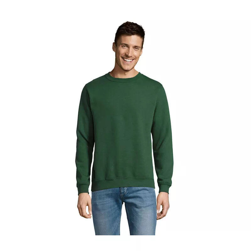 Bluza unisex klasyczna 280 g/m² Sol's NEW SUPREME - Ciemno-Zielony (S13250-BO)
