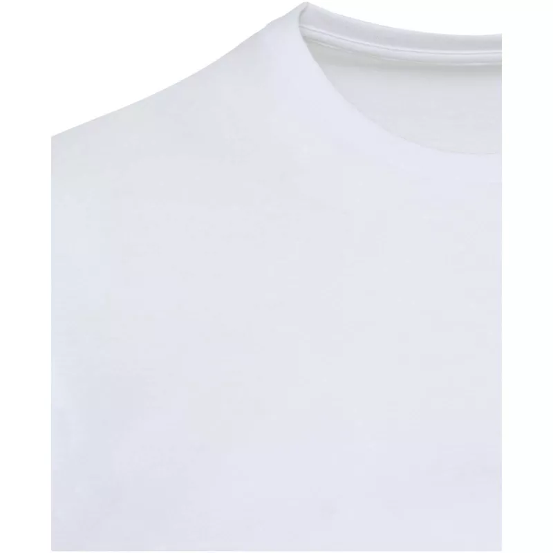 Azurite organiczna koszulka unisex o gramaturze 160 g/m² z krótkim rękawem i certyfikatem OCS - Biały (39554-WHITE)