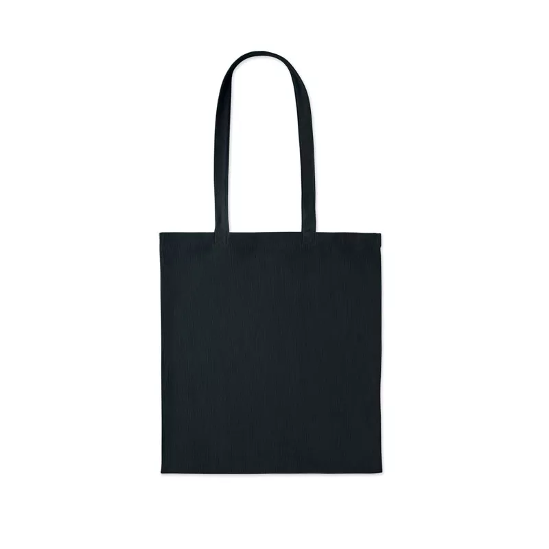 Torba sztruksowa z długimi uchwytami 220 g/m² CORDY B - Czarny (MO2874-03)