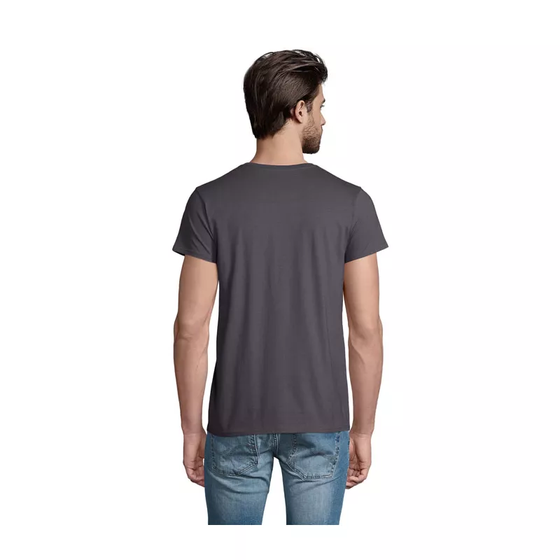 Koszulka męska organiczna 175 g/m² Sol's PIONEER MEN - Mysi Szary (S03565-MU)