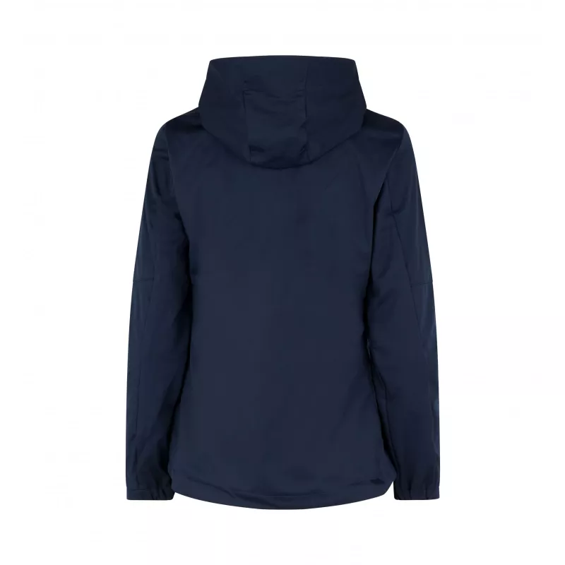 Kurtka damska ID softshell z kapturem 0837 185 g/m² - Navy (0837-NAVY)