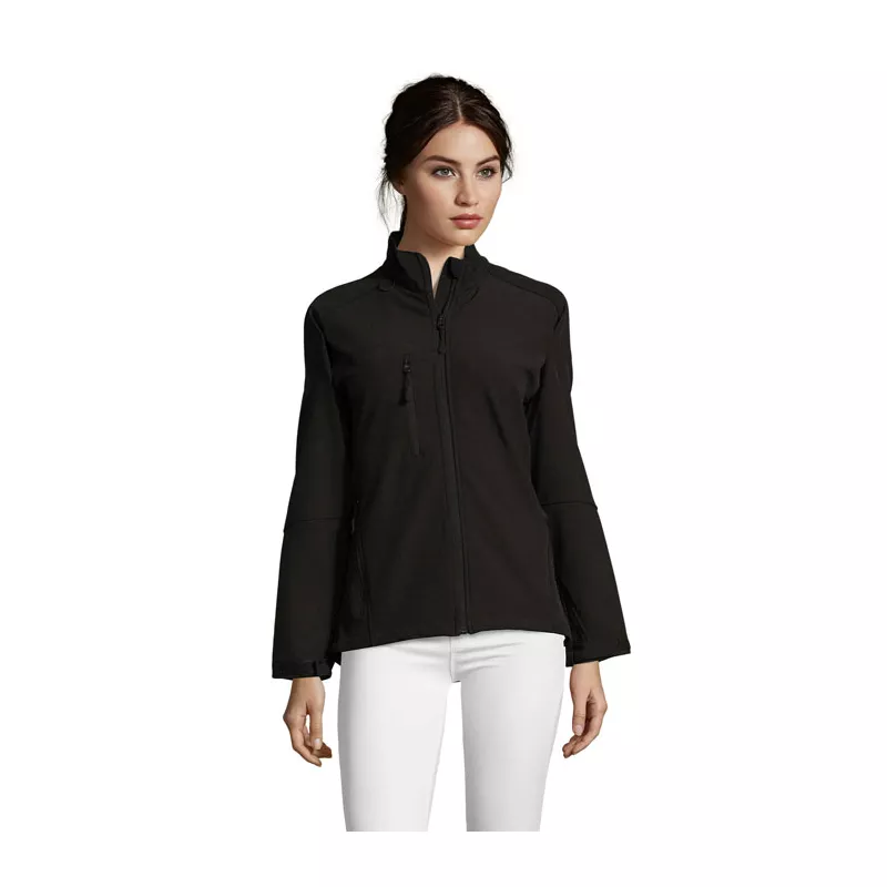 Softshell damski wodoodporny 340 g/m² Sol's ROXY - Czarny (S46800-BK)