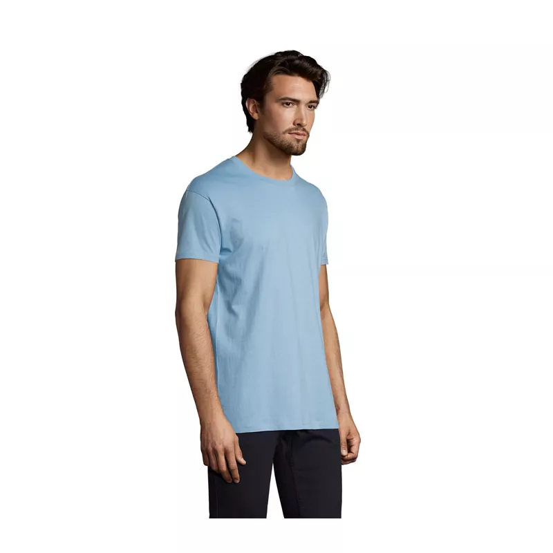 Koszulka męska bawełniana 190 g/m² Sol's IMPERIAL - Blekitny (S11500-SK)