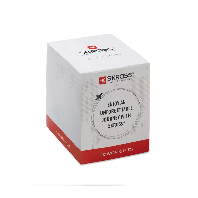 Adapter podróżny 3-biegunowy Skross PRO 3-POLE - Bialy (MO2982-06)