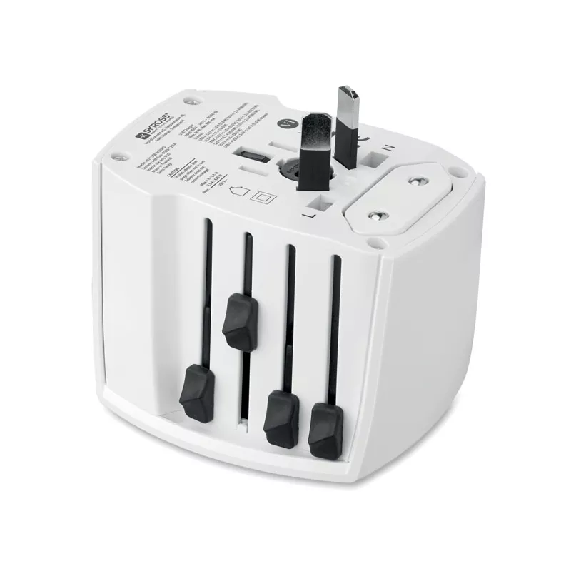 Adapter podróżny USB-C 30W Skross MUV USB AC30 PD - Bialy (MO2980-06)