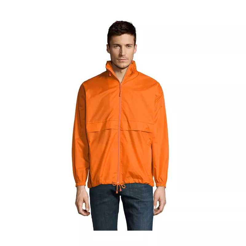 Kurtka wiatrówka unisex wodoodporna Sol's SURF - Pomaranczowy (S32000-OR)
