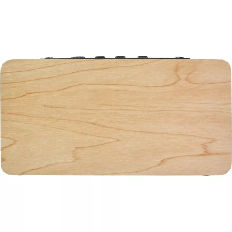 Drewniany głośnik bezprzewodowy 2 x 5W - brązowy (V0337-16)
