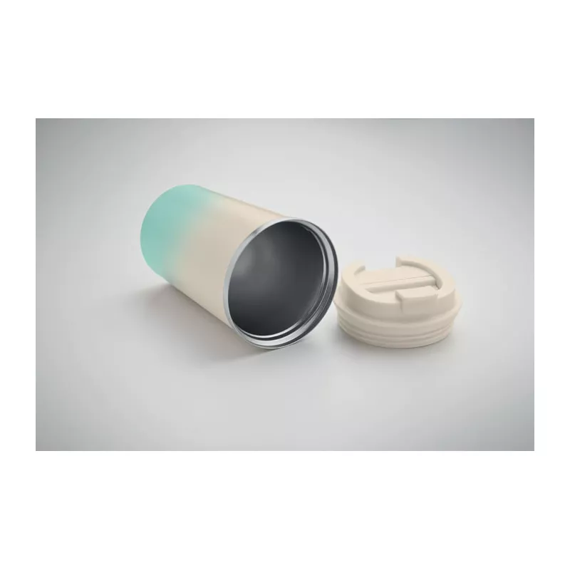 Kubek termiczny stalowy 350 ml BRACE GRADIENT - Miętowy Zielony (MO2885-77)