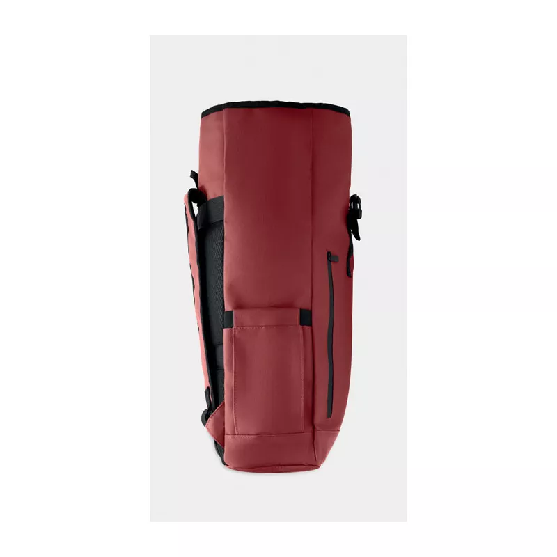 Plecak rolltop na laptop RPET 600D BANGKOK ROLL - Burgund (MO2643-02)