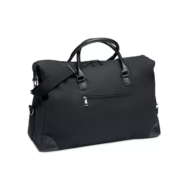 Torba weekendowa z płótna 340 g/m² MONACO - Czarny (MO6292-03)