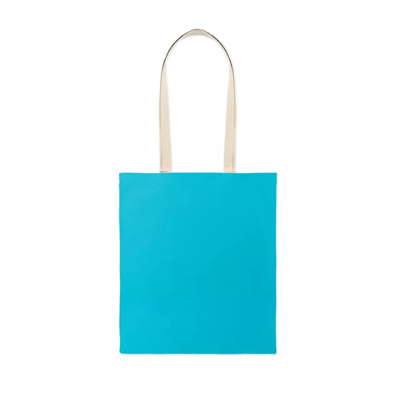 Torba bawełniana 140 g/m² ZEVRA COLOUR - Turkusowy (MO2868-12)