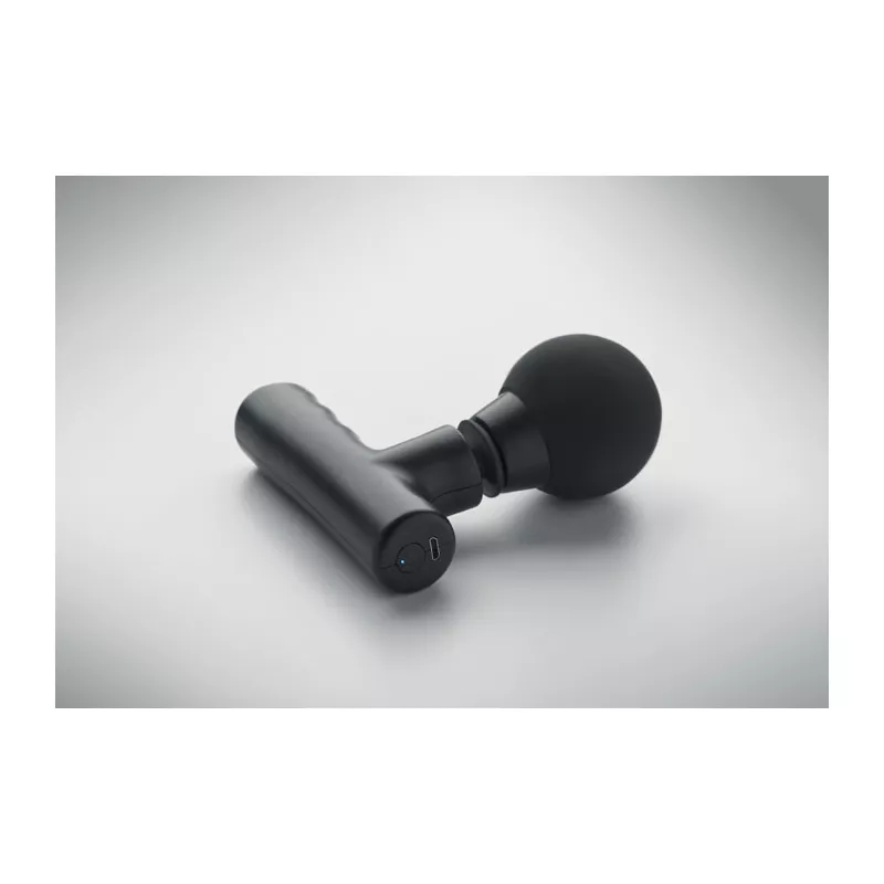 Pistolet do masażu z akumulatorem 1200 mAh THAIMA - Czarny (MO2965-03)