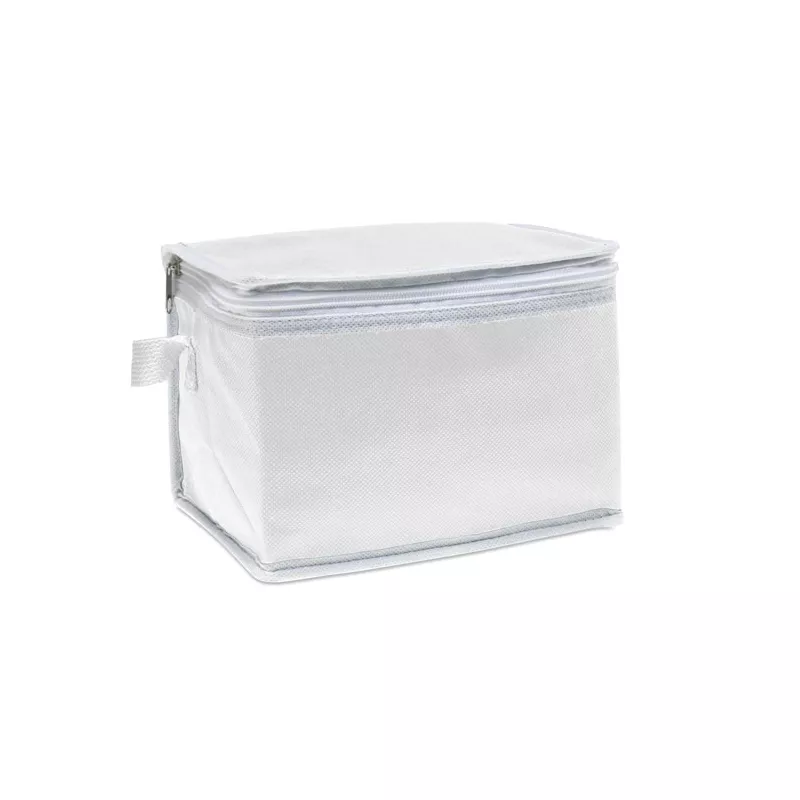 Torba chłodząca na 6 puszek 80 g/m² PROMOCOOL - Bialy (MO7883-06)