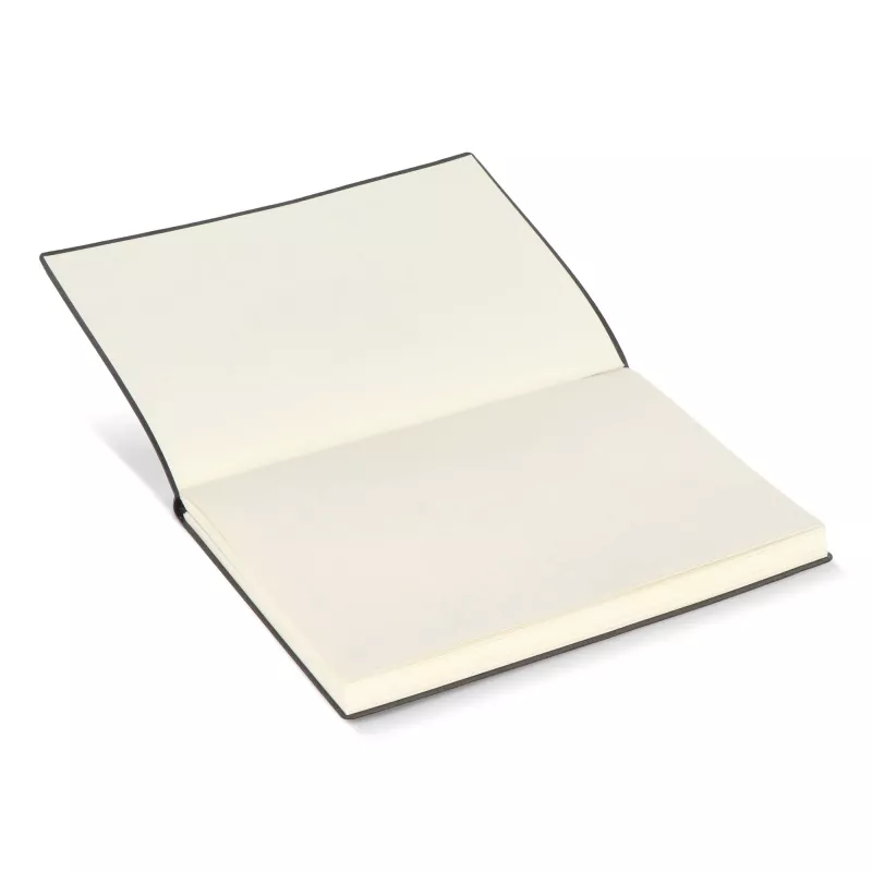 Notatnik Yuzu z miękką okładką Thermo A5 - czarno / czarny (LT92091-N0202)