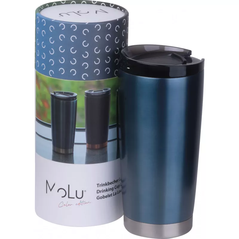 Kubek termiczny La Louviere MoLu - granatowy (535044)