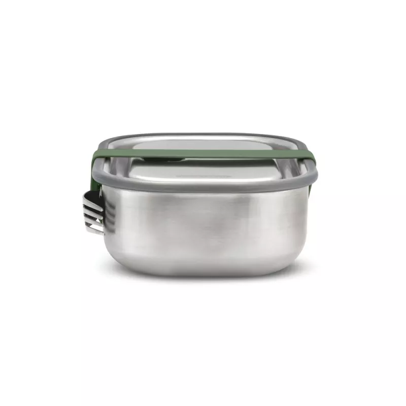 Duże pudełko śniadaniowe ze stali nierdzewnej Black+Blum - olive green (P439.0027)
