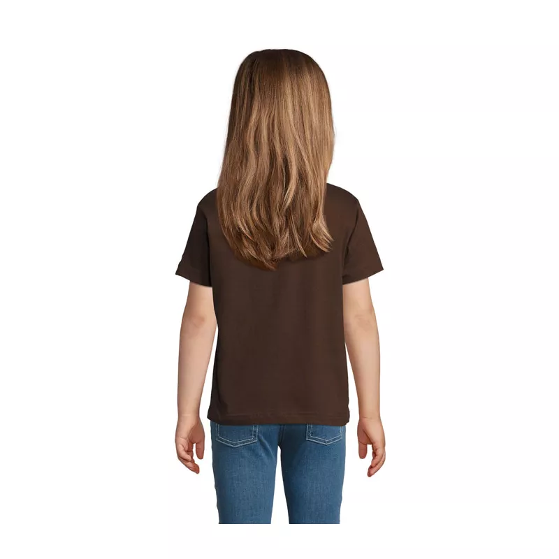Koszulka dziecięca 190 g/m² Sol's IMPERIAL KIDS - Chocolate (S11770-CH)