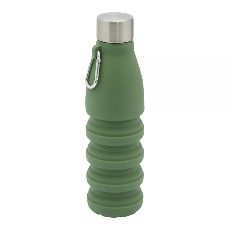 Składana butelka do picia 550 ml BIG GETS SMALL - oliwkowa zieleń (56-0603192)