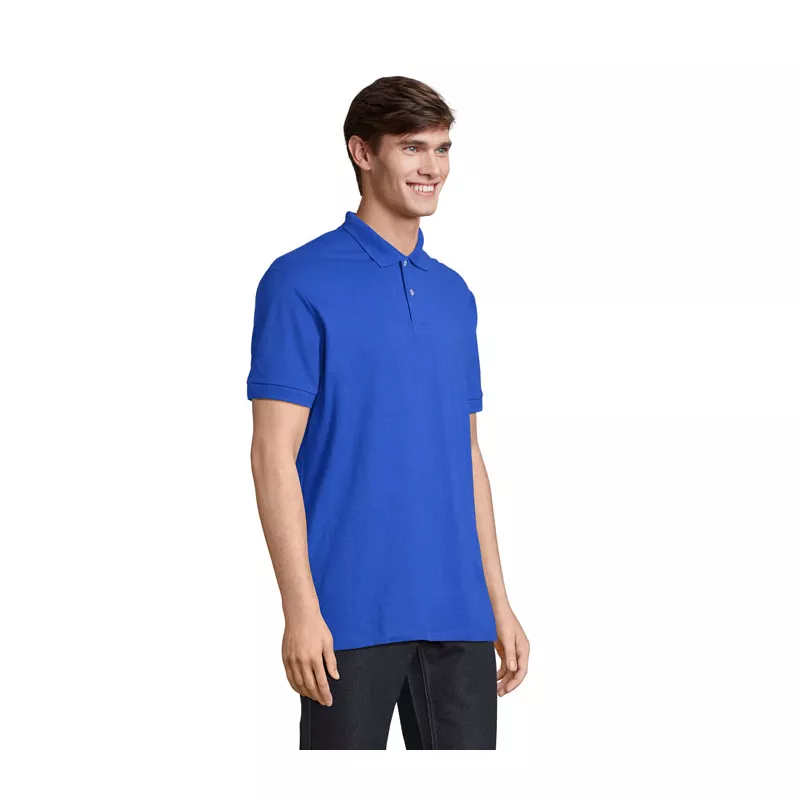 Koszulka polo męska z czesanej bawełny Sol's PACIFIC - Niebieski (S04439-RB)