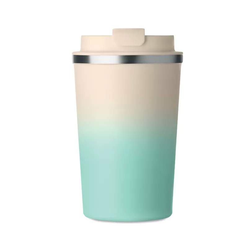 Kubek termiczny stalowy 350 ml BRACE GRADIENT - Miętowy Zielony (MO2885-77)