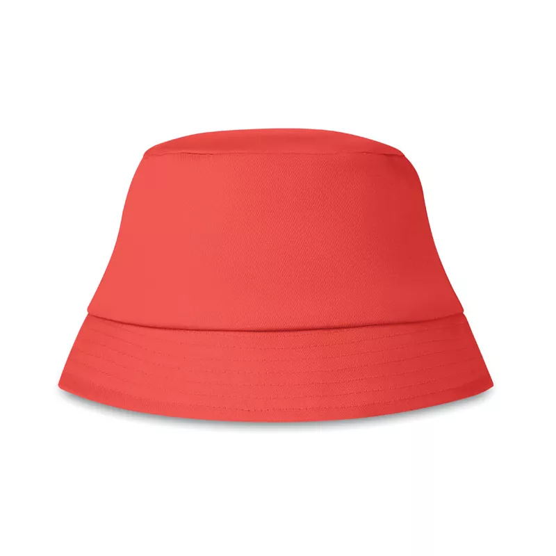 Kapelusz bucket bawełniany 160 g/m² BILGOLA - Czerwony (KC1350-05)