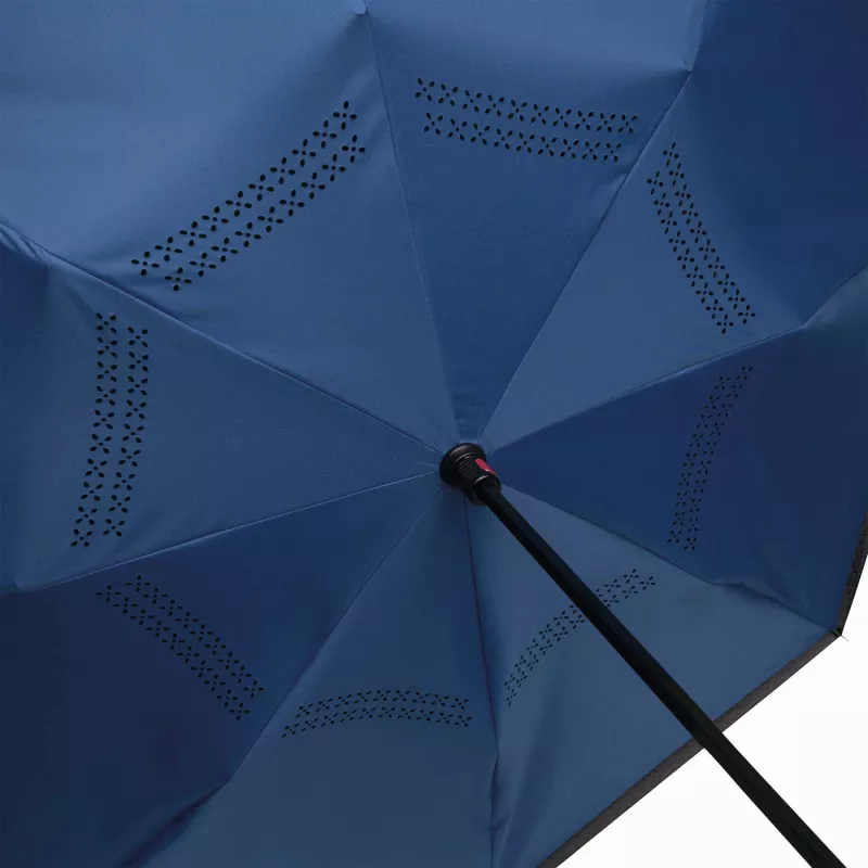 Parasol FLIPPED - czarny, niebieski (56-0103370)