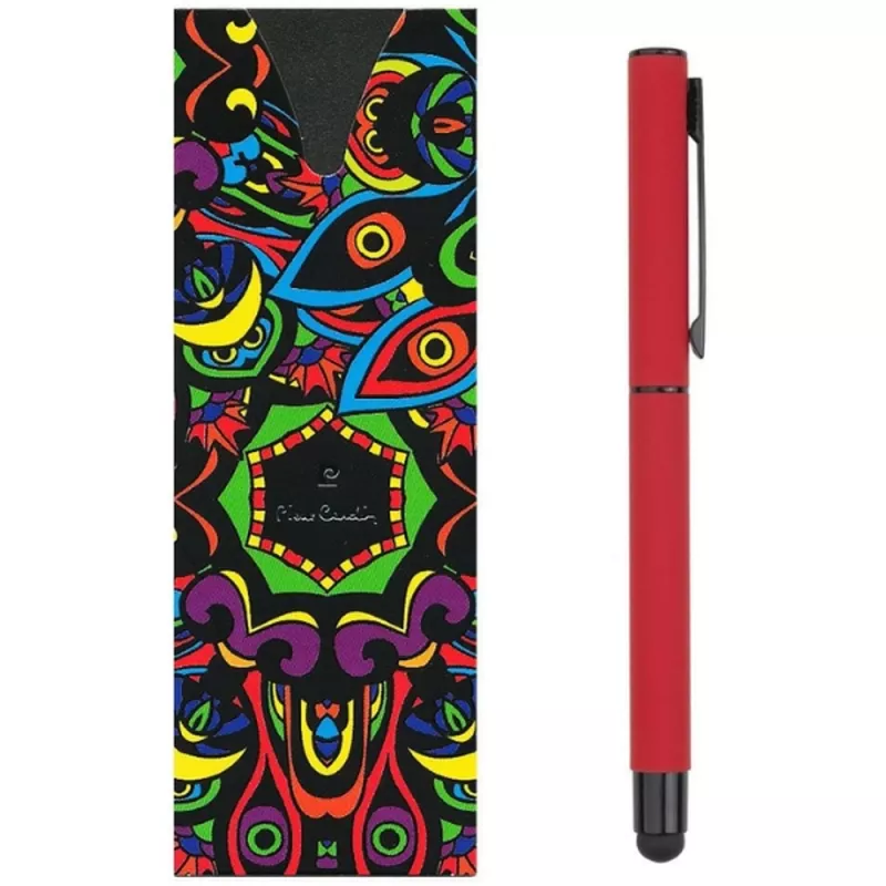 Pióro kulkowe touch pen soft touch CELEBRATION Pierre Cardin - czerwony (B0300603IP305)